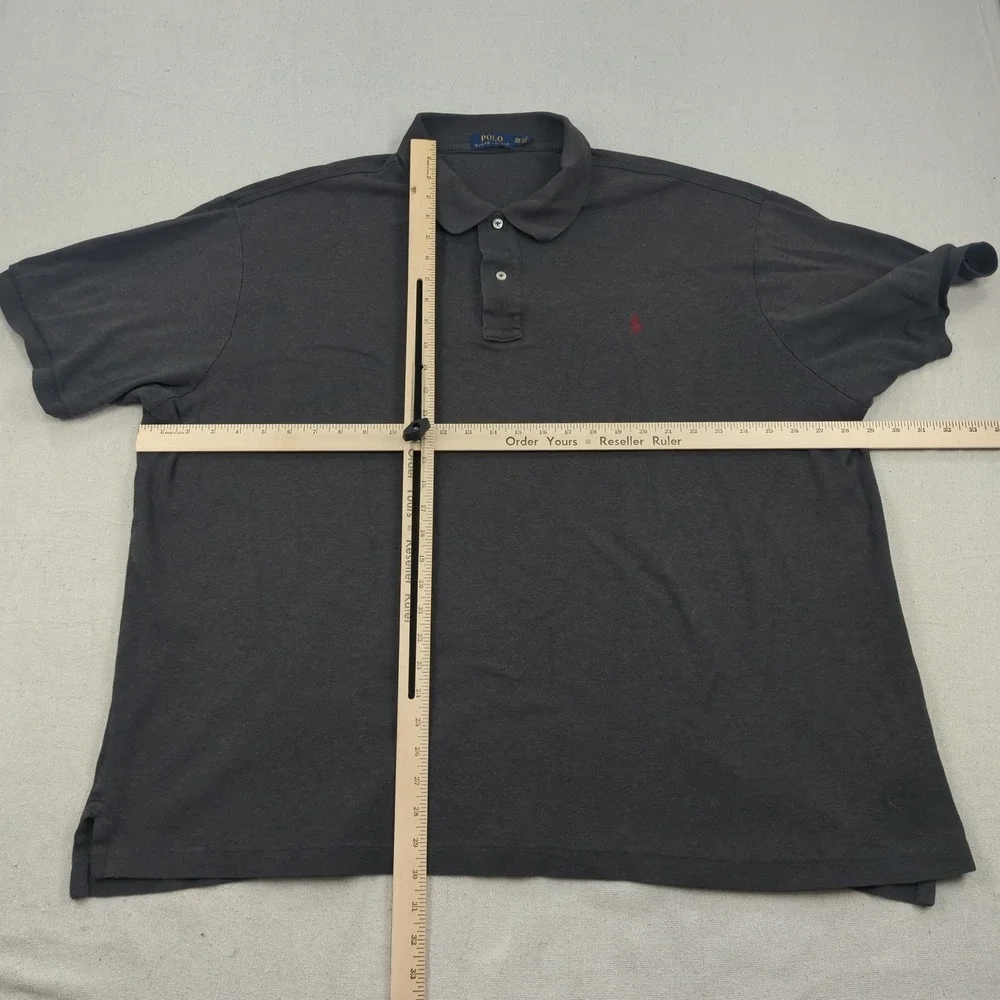 Polo‎ Ralph Lauren Shirt Mens 3XB Black Casual Preppy Office Business